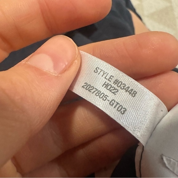 J crew long sleeve jersey tee vintage navy comfort - Picture 4 of 6